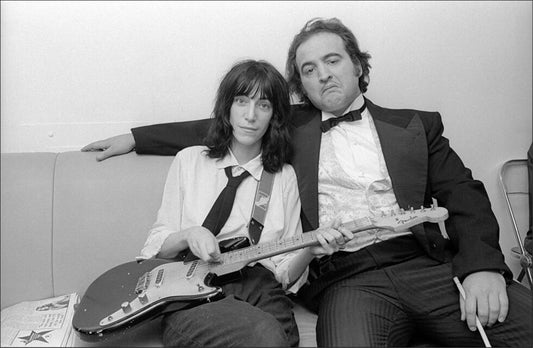 Patti Smith and John Belushi, Saturday Night Live, April, 1976 - Morrison Hotel Gallery