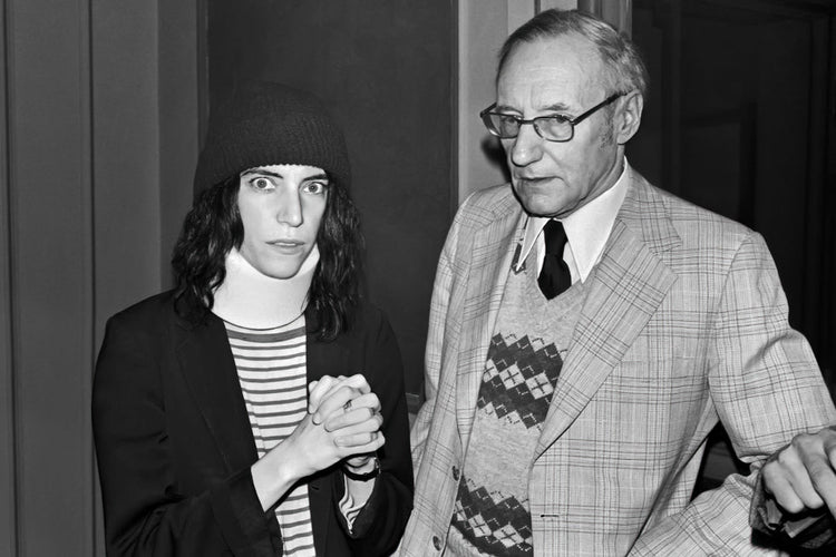 Patti Smith and William Burroughs, 1977 - Morrison Hotel Gallery