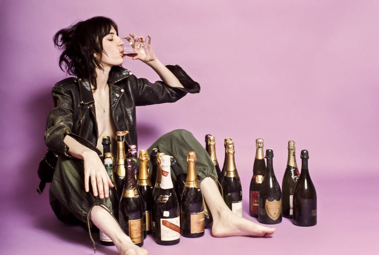 Patti Smith, With Bottles, 1976 - Morrison Hotel Gallery