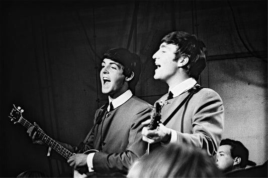 Paul McCartney and John Lennon, UK TV Show 'Ready Steady Go!' 1963 - Morrison Hotel Gallery