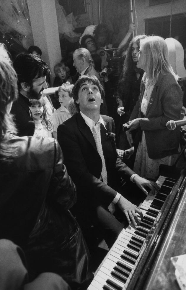 Paul McCartney, at Ringo Starr's wedding - Morrison Hotel Gallery