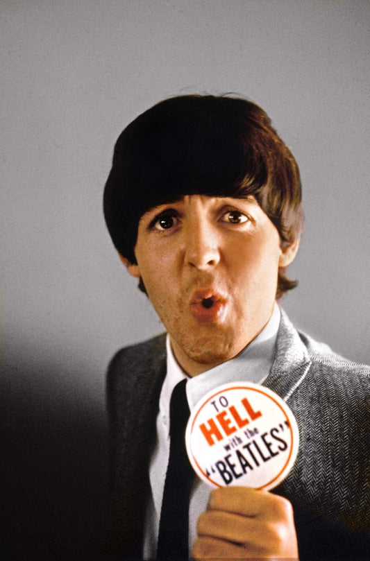 Paul McCartney With Button 1964 - Morrison Hotel Gallery