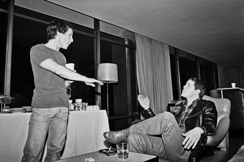 Paul Simon and Lou Reed, 1980 - Morrison Hotel Gallery