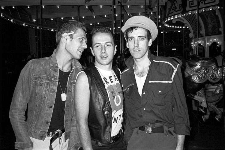 Paul Simonon, Joe Strummer, Mick Jones, The Clash, Asbury Park, NJ, 1982 - Morrison Hotel Gallery