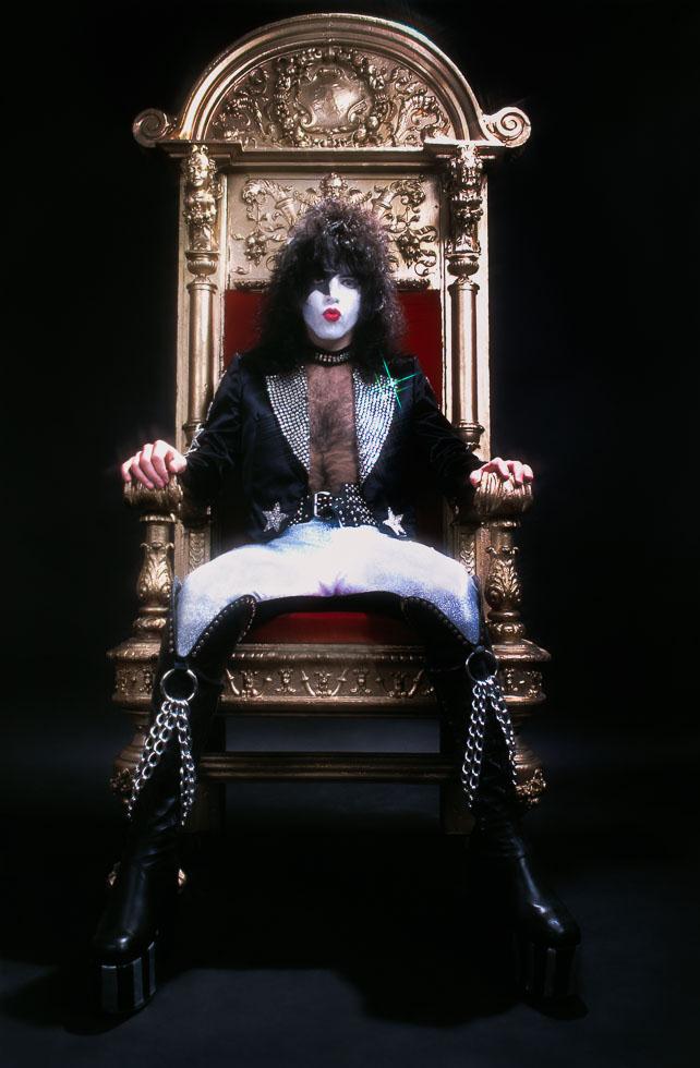 Paul Stanley of Kiss On Throne 1979 - Morrison Hotel Gallery