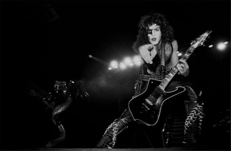 Paul Stanley Performing 1977 - Morrison Hotel Gallery