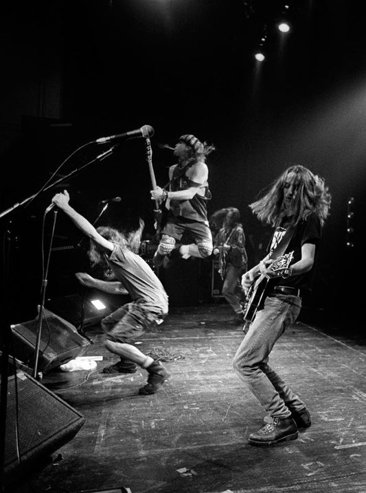 Pearl Jam, "Even Flow" Video Shoot, Seattle, WA, 1992 - Morrison Hotel Gallery