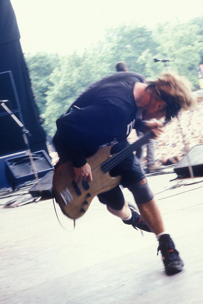 Pearl Jam, Jeff Ament, London, 1993 - Morrison Hotel Gallery