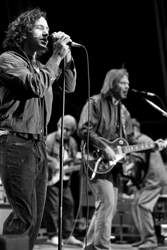 Pearl Jam & Neil Young, Ireland, 1993 - Morrison Hotel Gallery