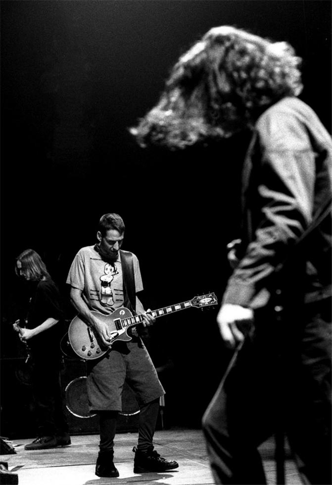 Pearl Jam, Stone Gossard, Mike McCready & Eddie Vedder - Morrison Hotel Gallery