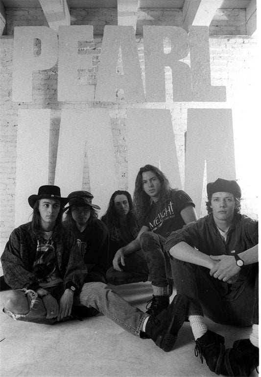 Pearl Jam, Ten, Album Publicity Shot, 1991 - Morrison Hotel Gallery