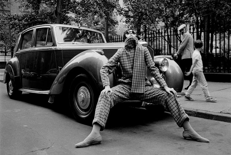 Peggy Moffitt with Bentley, New York, 1964 - Morrison Hotel Gallery