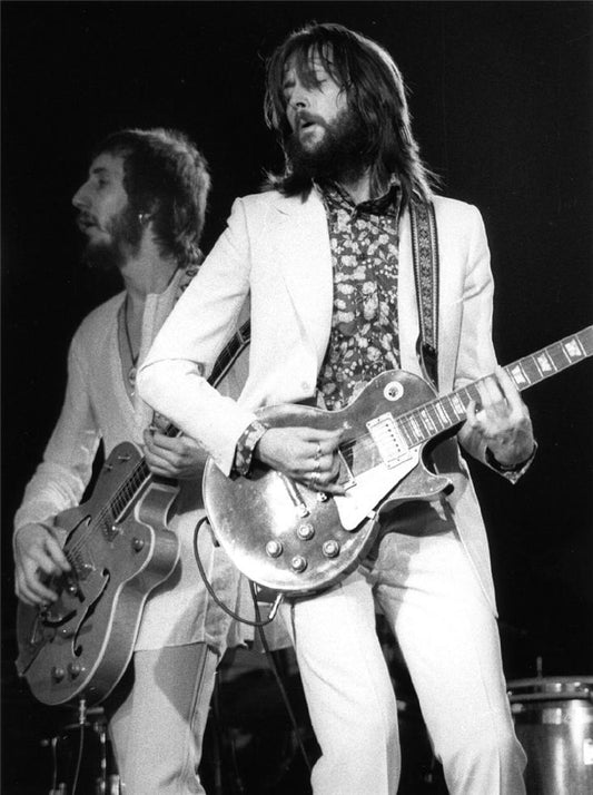 Pete Townshend and Eric Clapton, Rainbow Theatre, London, 1973 - Morrison Hotel Gallery