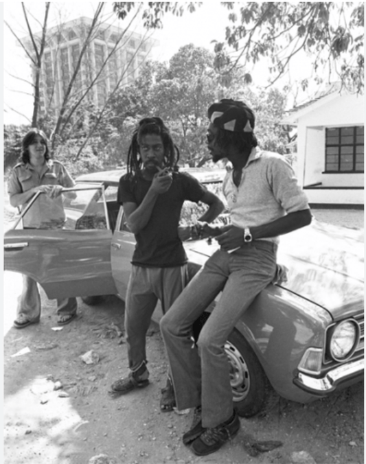 Peter Tosh, Bunny Wailer and Cameron Crowe by Kim Gotlieb - Walker - Morrison Hotel Gallery
