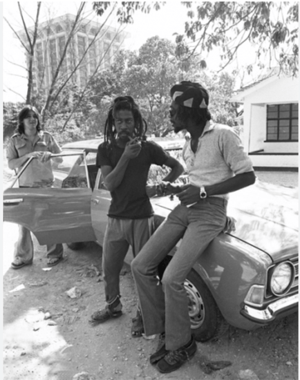 Peter Tosh, Bunny Wailer and Cameron Crowe by Kim Gotlieb - Walker - Morrison Hotel Gallery