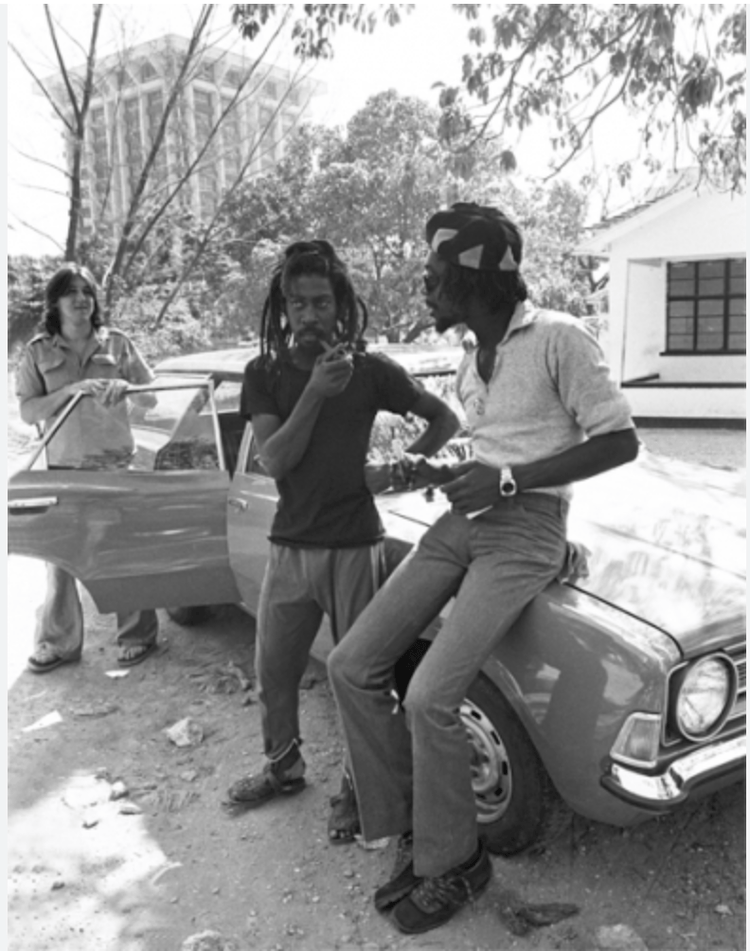 Peter Tosh, Bunny Wailer and Cameron Crowe by Kim Gotlieb - Walker - Morrison Hotel Gallery