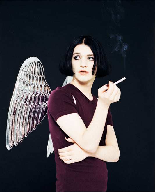 Placebo, Brian Molko angel wings, 1997 - Morrison Hotel Gallery