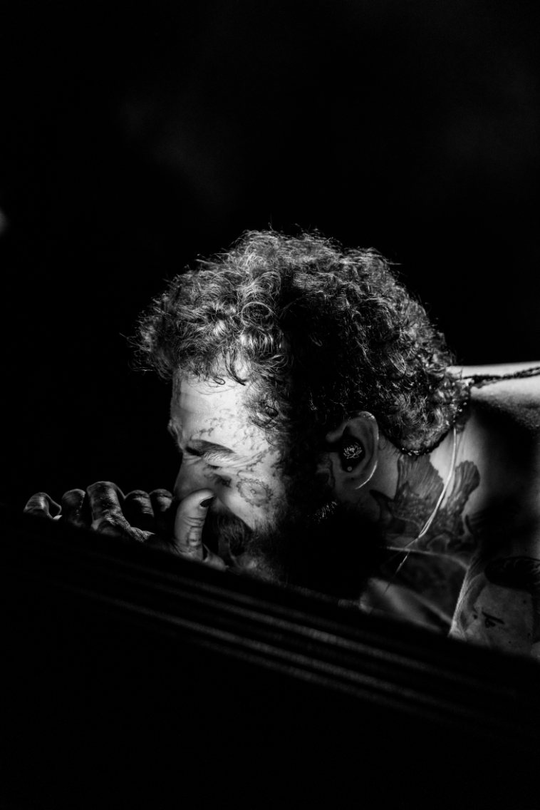 Post Malone, On Stage, B&W - Morrison Hotel Gallery