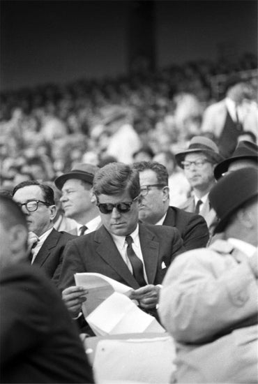 President John F. Kennedy, Opening Day - Washington Senators vs. Detroit Tigers, 1962 - Morrison Hotel Gallery
