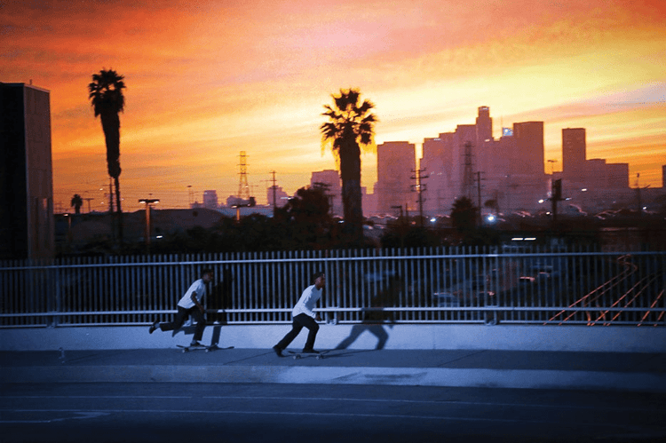 Pro skaters and Dashawn Jordon, Aramis Hudson - Morrison Hotel Gallery