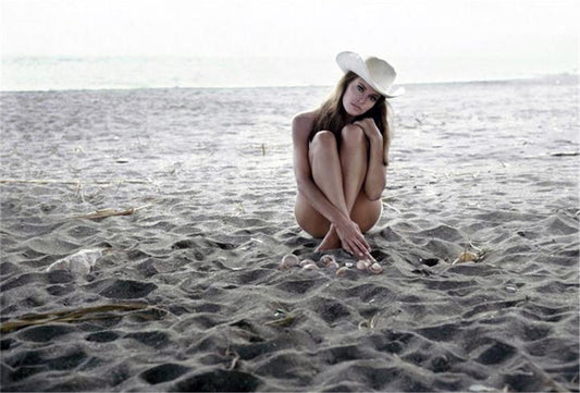 Raquel Welch, on the beach - Morrison Hotel Gallery