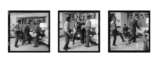 Rat Pack, Triptych as part of the Trendsetters in Triptych series, courtesy of Arthouse 18 - Morrison Hotel Gallery