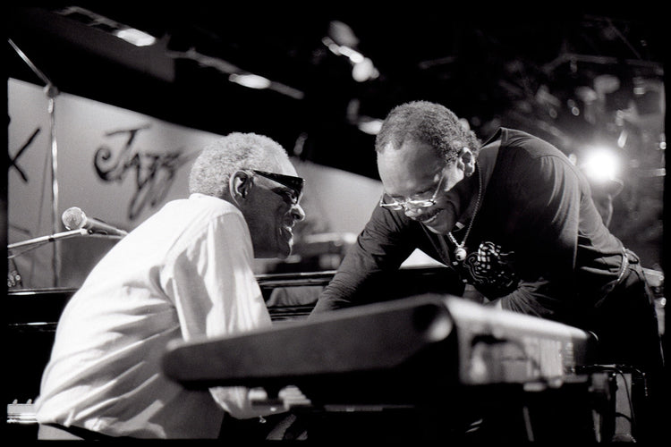 Ray Charles and Quincy Jones, Montreux, Switzerland, 1982 - Morrison Hotel Gallery