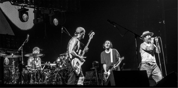 Red Hot Chili Peppers, Chad Smith, Flea, Josh Klinghoffer & Anthony Kiedis, Turbo Charged - Morrison Hotel Gallery