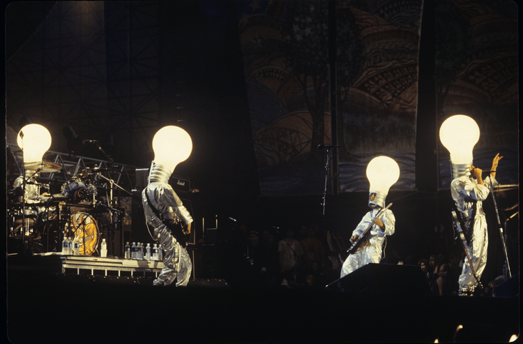 Red Hot Chili Peppers, Lightbulbs, Woodstock, August 1994 - Morrison Hotel Gallery