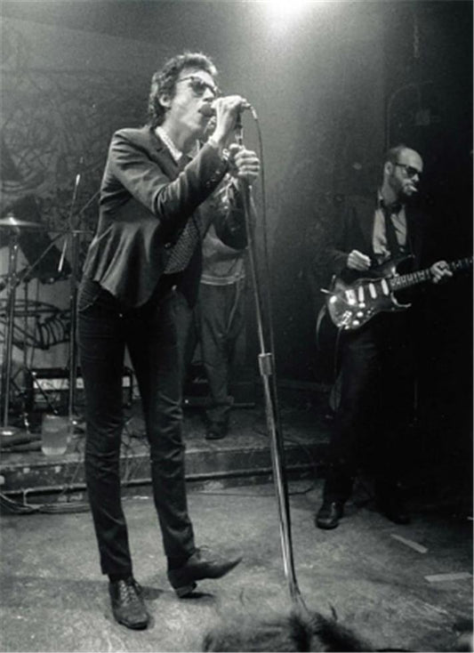 Richard Hell and Bob Quine, CBGB, NYC, 1978 - Morrison Hotel Gallery