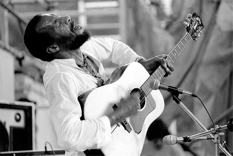 Richie Havens, Central Park, NYC, 1977 - Morrison Hotel Gallery
