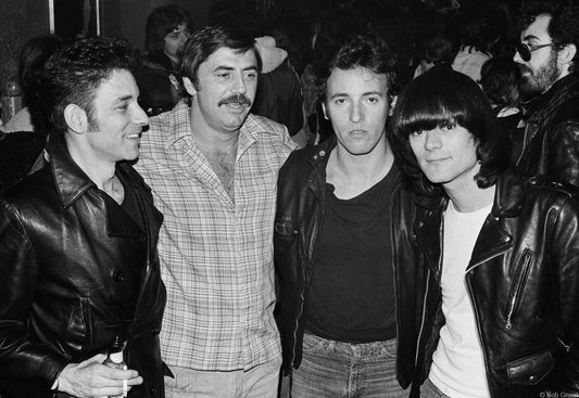 Robert Gordon, Tommy Dean, Bruce Springsteen & Dee Dee Ramone, NYC, 1977 - Morrison Hotel Gallery