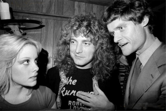 Robert Plant and Kim Fowley, Led Zeppelin, LA, 1975 - Morrison Hotel Gallery