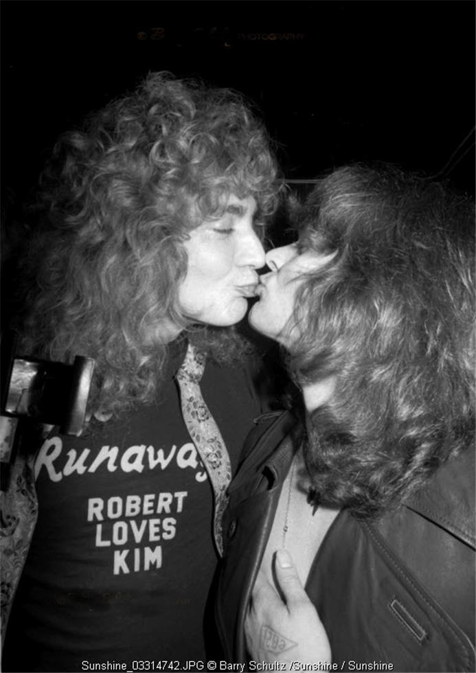 Robert Plant and Michael Des Barres, Led Zeppelin, Los Angeles, CA, 1975 - Morrison Hotel Gallery