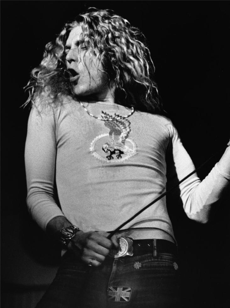 Robert Plant, Led Zeppelin, Wembley Arena, North London, 1972 - Morrison Hotel Gallery