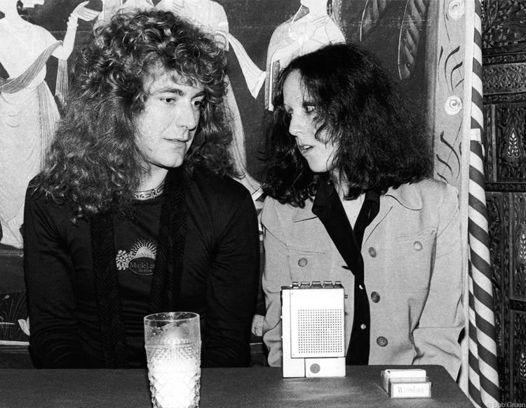 Robert Plant & Lisa Robinson, NYC, 1976 - Morrison Hotel Gallery