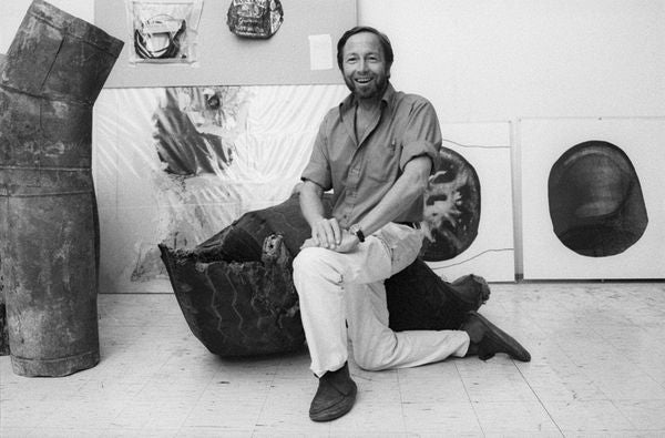 Robert Rauschenberg, Kneeling, NYC - Morrison Hotel Gallery