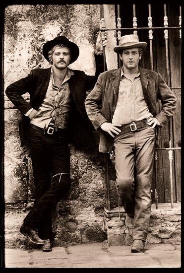 Robert Redford and Paul Newman, On Set For Butch Cassidy and the Sundance Kid, Durango, Mexico, 1968 - Morrison Hotel Gallery