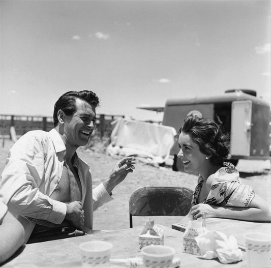 Rock Hudson and Elizabeth Taylor, Marfa, TX, 1955 - Morrison Hotel Gallery