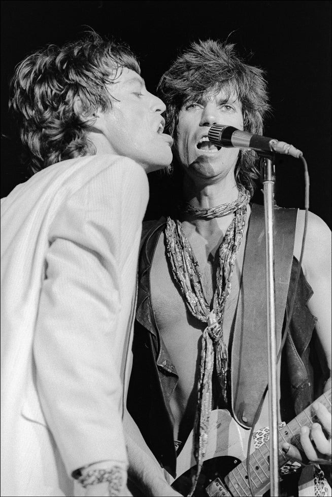 Rolling Stones, Mick Jagger and Keith Richards - Morrison Hotel Gallery