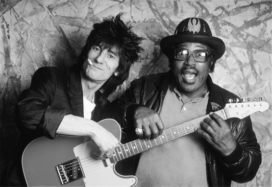 Ron Wood and Bo Diddley, 1987 - Morrison Hotel Gallery