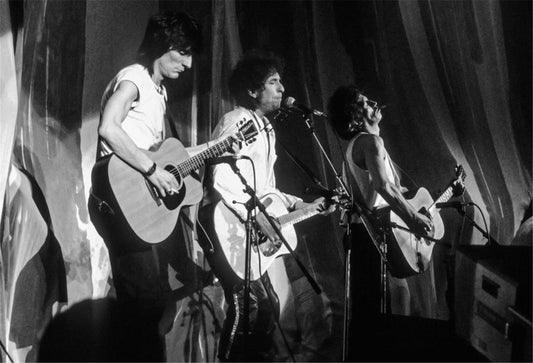 Ron Wood, Bob Dylan and Keith Richards Perform at Live Aid - Morrison Hotel Gallery