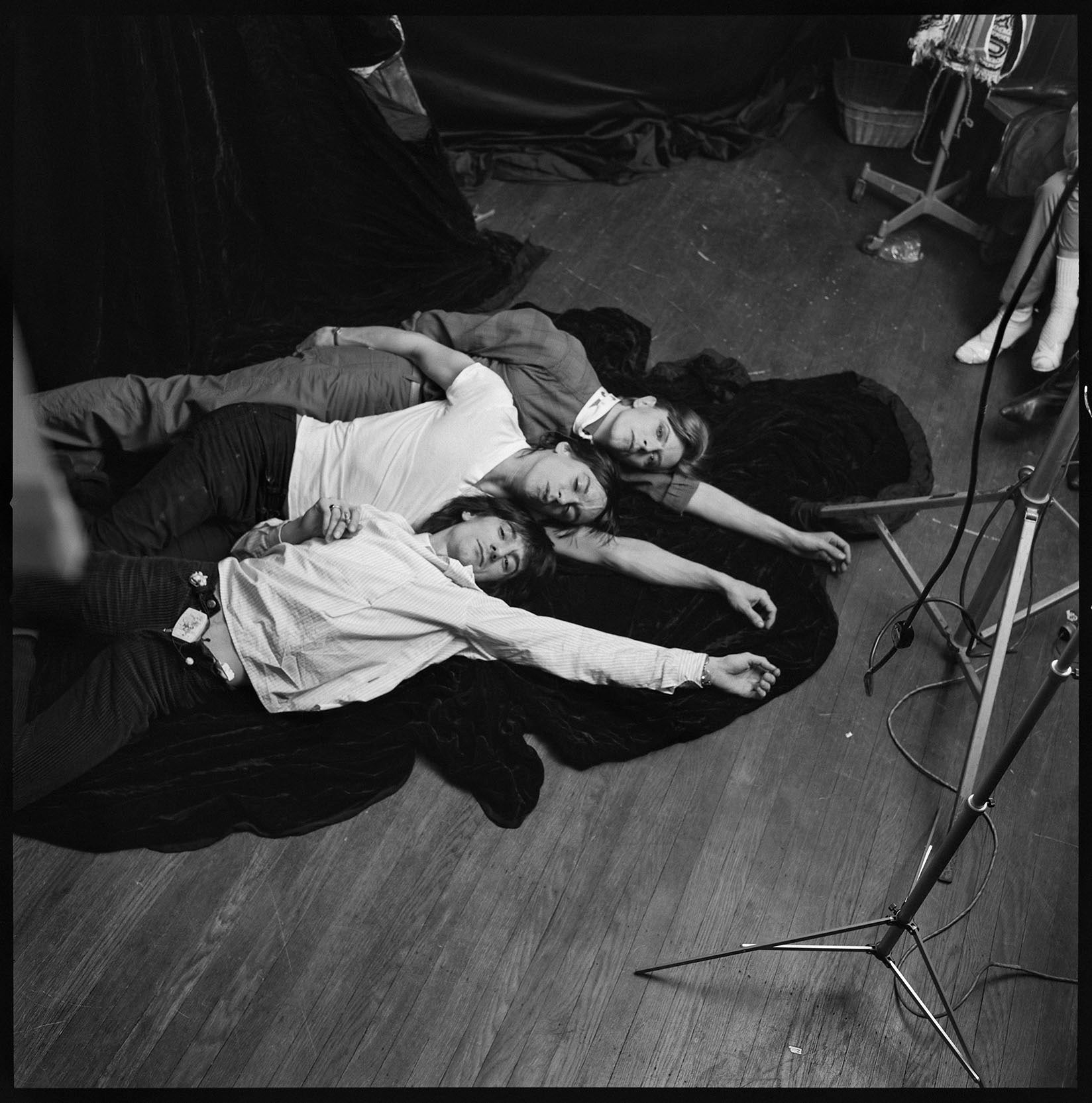 Ron Wood, David Bowie & Iggy Pop, Posing, 1980 - Morrison Hotel Gallery