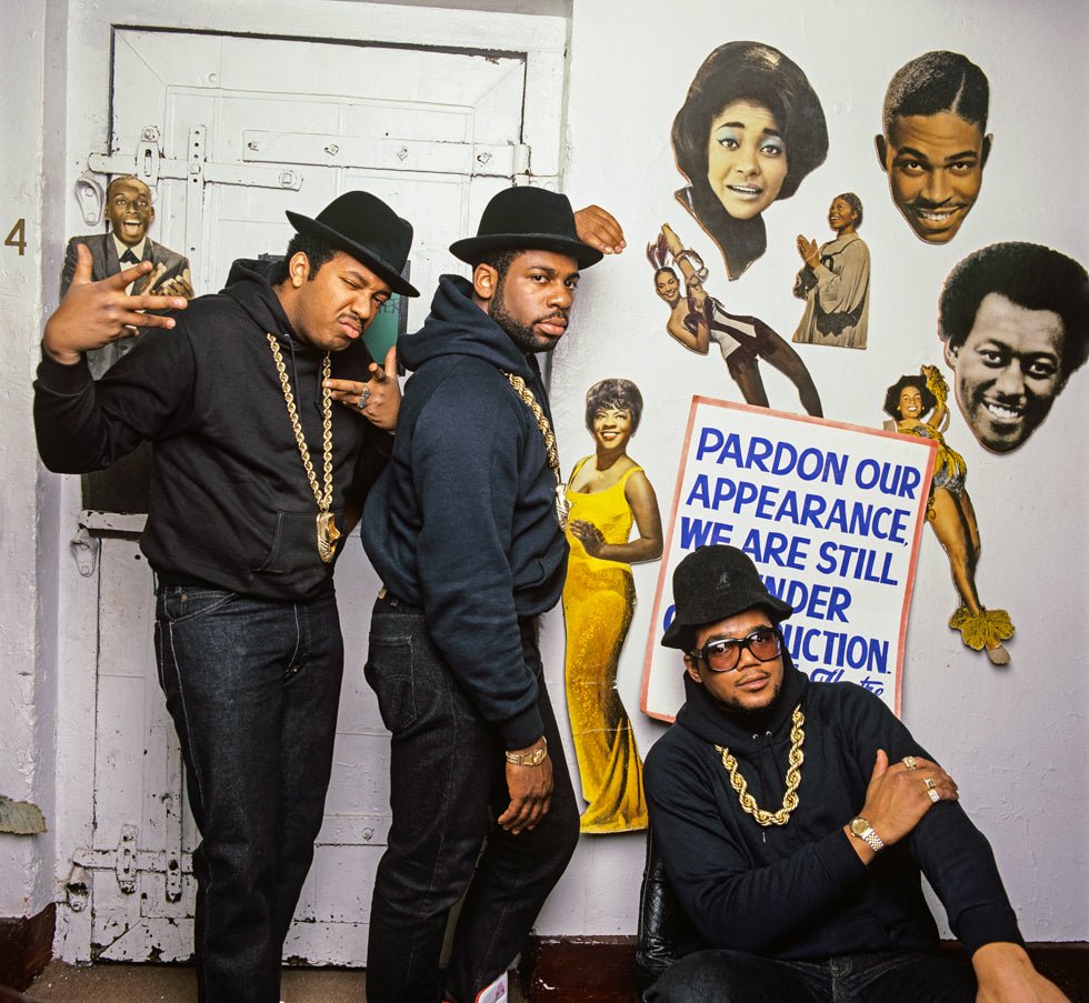 Run - DMC backstage at the Apollo Theatre, NYC, 1987 - Morrison Hotel Gallery