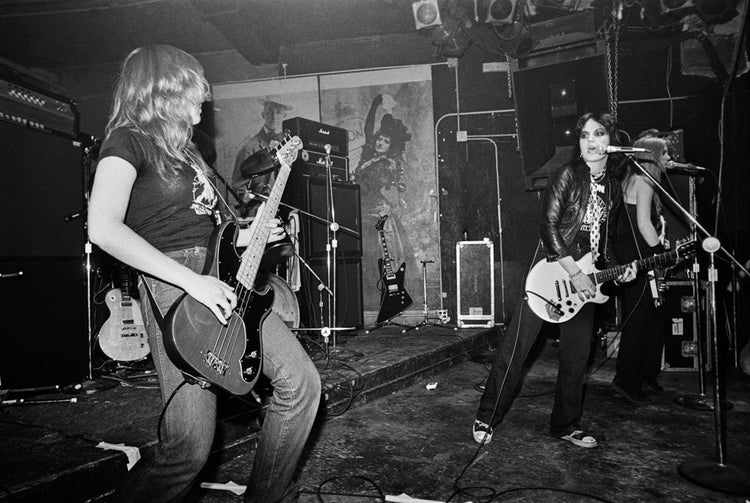Runaways performing at CBGB's, NYC, 1976 - Morrison Hotel Gallery