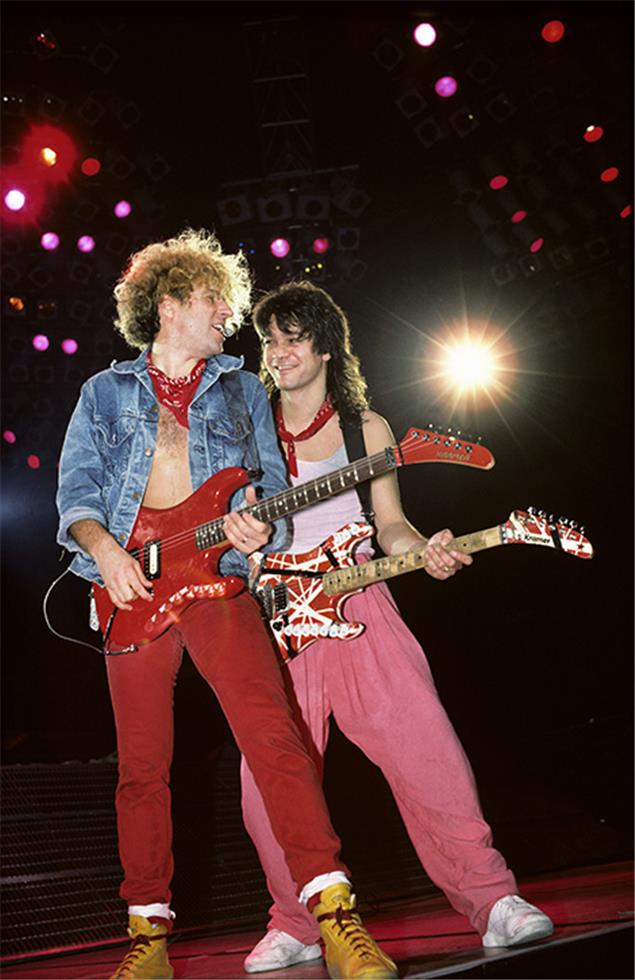 Sammy Hagar and Eddie Van Halen - Morrison Hotel Gallery