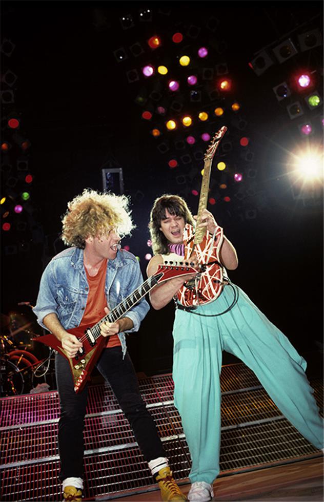 Sammy Hagar and Eddie Van Halen - Morrison Hotel Gallery