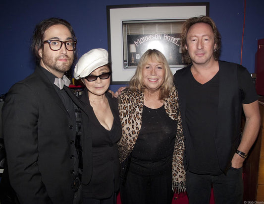 Sean Lennon, Yoko Ono Lennon, Cynthia Lennon & Julian Lennon, NYC, 2010 - Morrison Hotel Gallery
