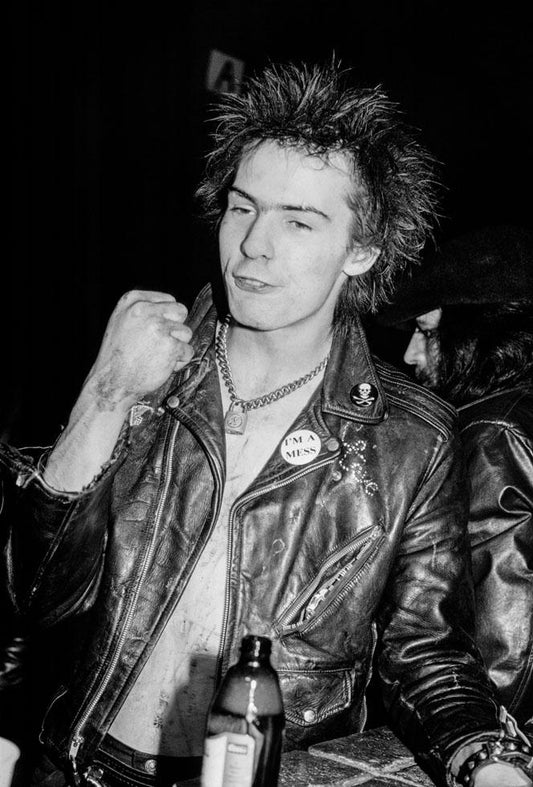 Sid Vicious Making Fist - Morrison Hotel Gallery