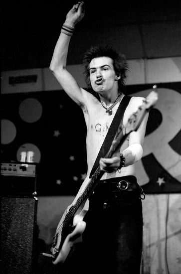 Sid Vicious, Sex Pistols show at Randys Rodeo in San Antonio, Texas, January 8, 1978 - Morrison Hotel Gallery